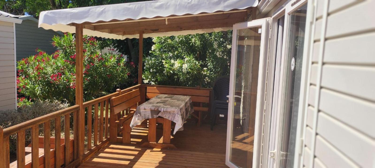 Mobil-Home Confort Tv Clim Narbonne-Plage Exterior foto